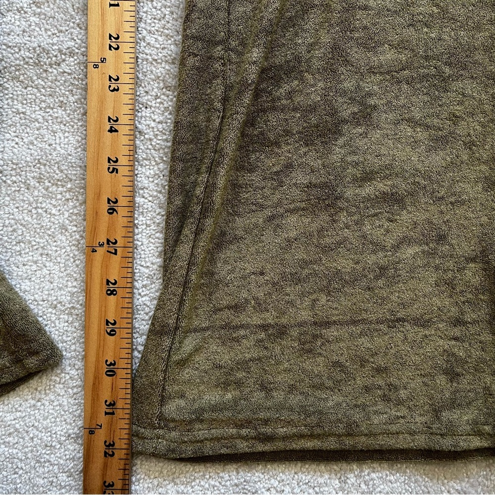 PRETTY GARBAGE Olive Two-Way Zip Velour Track Suit Size Small Dolls Kill - Picture 10 of 13